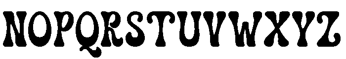 Boovela Regular Font UPPERCASE