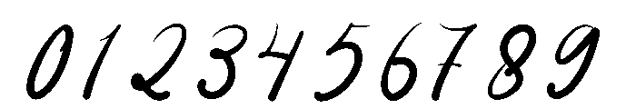 Boprura Script Regular Font OTHER CHARS