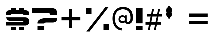 BorgNine-Regular Font OTHER CHARS