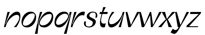 Boring Sans C Trial Light Italic Font LOWERCASE