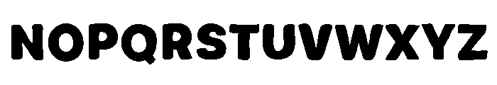 Boring Time Font UPPERCASE