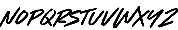 Born Wild Font UPPERCASE