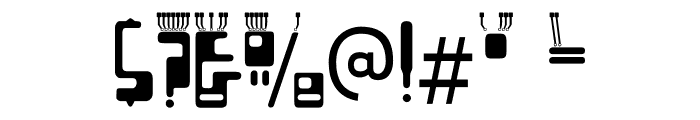 Boron-Regular Font OTHER CHARS