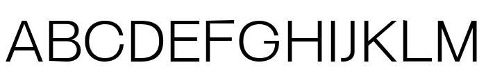 Borscha Light Font UPPERCASE