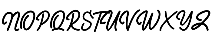 Bosmen Font UPPERCASE