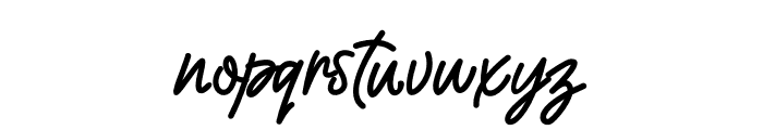 Bosmen Font LOWERCASE
