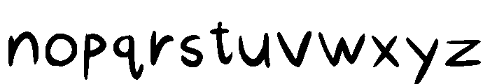 Boss Rush Font Final Regular Font LOWERCASE