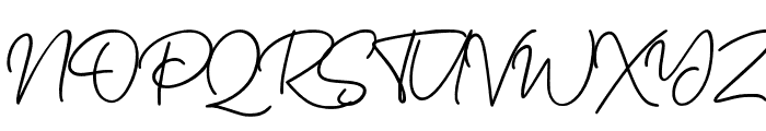 BossSignature Font UPPERCASE