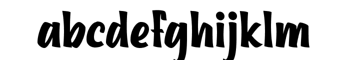 Bostana Font LOWERCASE