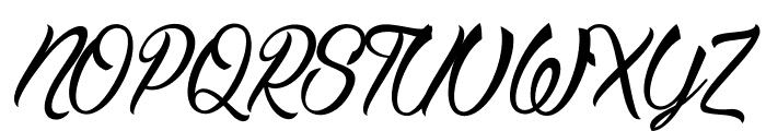 Bostella_PersonalUseOnly Font UPPERCASE