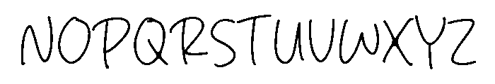 Boster Morning Font UPPERCASE