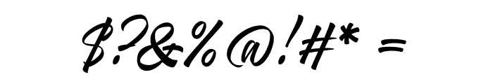 Bothering Script PERSONAL USE Regular Font OTHER CHARS
