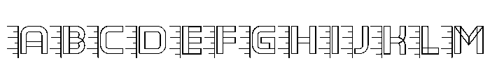 Bottle Fabrica Regular Font UPPERCASE