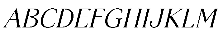 Boujee Regular Italic Font UPPERCASE