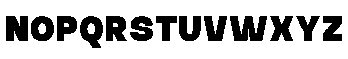 Bouldy DEMO Regular Font UPPERCASE