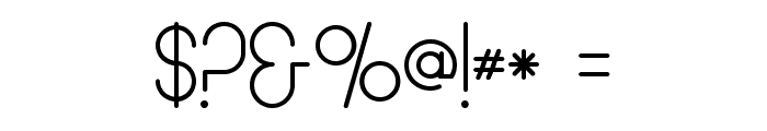 Bounaville Font OTHER CHARS