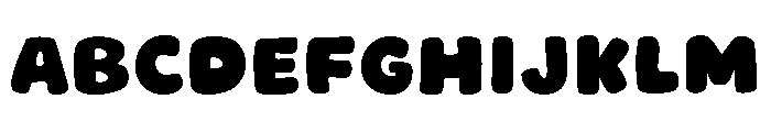 Bounce Dash Font UPPERCASE