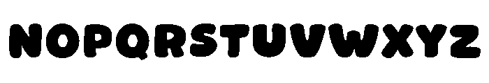 Bounce Dash Font UPPERCASE