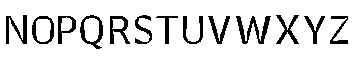 Bounce Font UPPERCASE