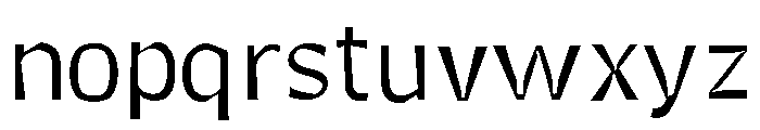 Bounce Font LOWERCASE