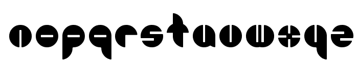 Bouncer Font LOWERCASE