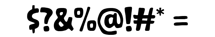 Bouncy Bites Regular Font OTHER CHARS