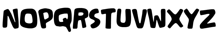 Bouncy Bites Regular Font UPPERCASE