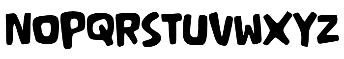 Bouncy Bites Regular Font LOWERCASE