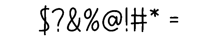 Bovani Font OTHER CHARS