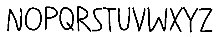 Bovani Font UPPERCASE