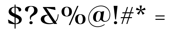 BovinoTrial-Regular Font OTHER CHARS