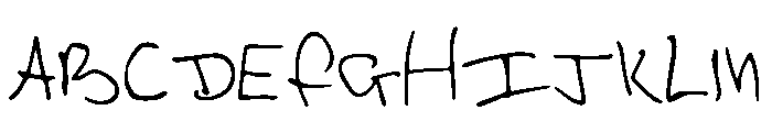 Bowies TRIAL Font UPPERCASE