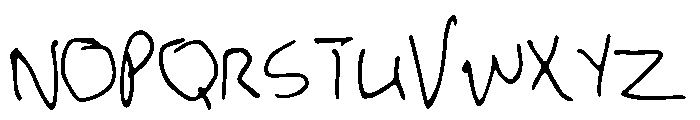 Bowies TRIAL Font UPPERCASE