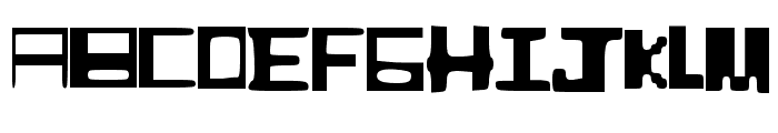 BoxCraft_Alphabet_Font Font LOWERCASE