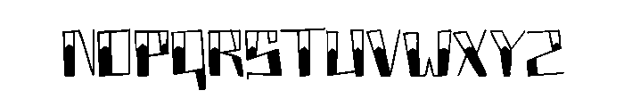 BoxProject! Font LOWERCASE