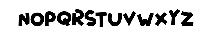 Boxiest Regular Font LOWERCASE