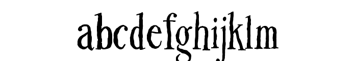 Boxtrolls Font Font LOWERCASE