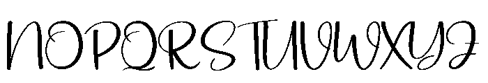 Boy Baby Font UPPERCASE
