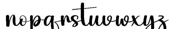 Boy Baby Font LOWERCASE