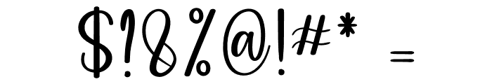 Boystime Font OTHER CHARS