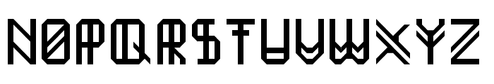 Boyuna Regular Font UPPERCASE