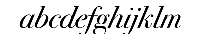 Bodoni 72 Book Italic Font LOWERCASE