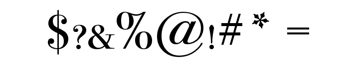 Bodoni 72 Smallcaps Book Font OTHER CHARS