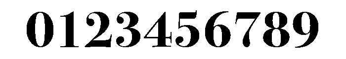 Bodoni SvtyTwo ITC TT Bold Font OTHER CHARS