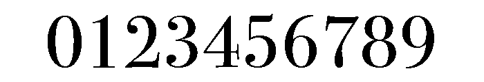 Bodoni SvtyTwo ITC TT Book Font OTHER CHARS