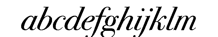 Bodoni SvtyTwo ITC TT BookIta FONT
