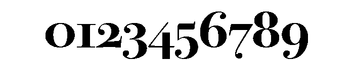 Bodoni SvtyTwo OS ITC TT Bold Font OTHER CHARS