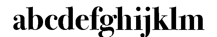 Bodoni SvtyTwo OS ITC TT Bold FONT