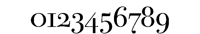 Bodoni SvtyTwo OS ITC TT Book Font OTHER CHARS