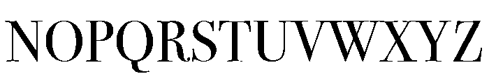 Bodoni SvtyTwo SC ITC TT Book Font UPPERCASE